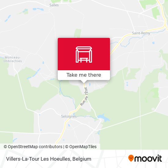 Villers-La-Tour Les Hoeulles map