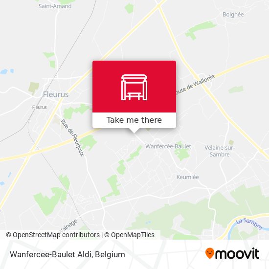 Wanfercee-Baulet Aldi plan