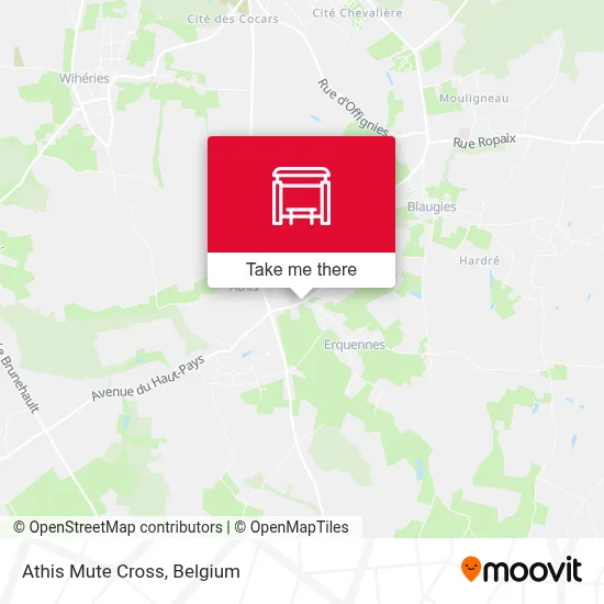 Athis Mute Cross map