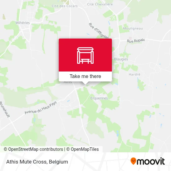 Athis Mute Cross map