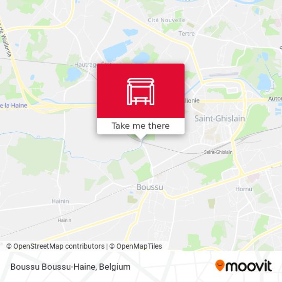 Boussu Boussu-Haine plan