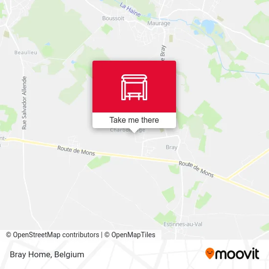 Bray Home map