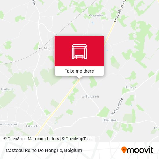 Casteau Reine De Hongrie plan