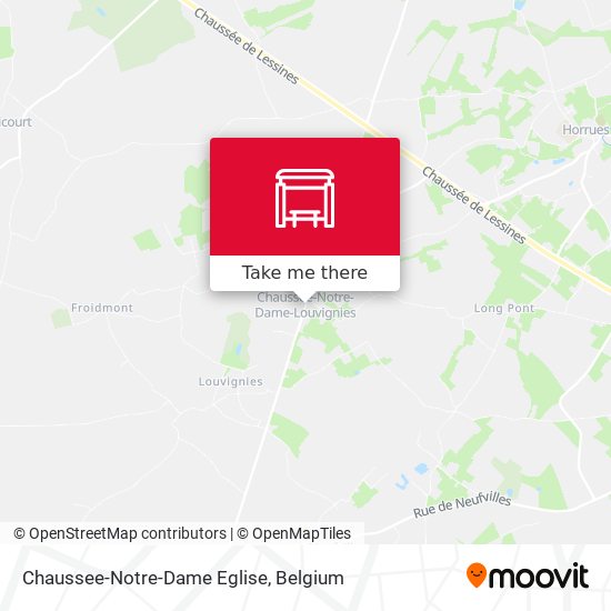 Chaussee-Notre-Dame Eglise plan