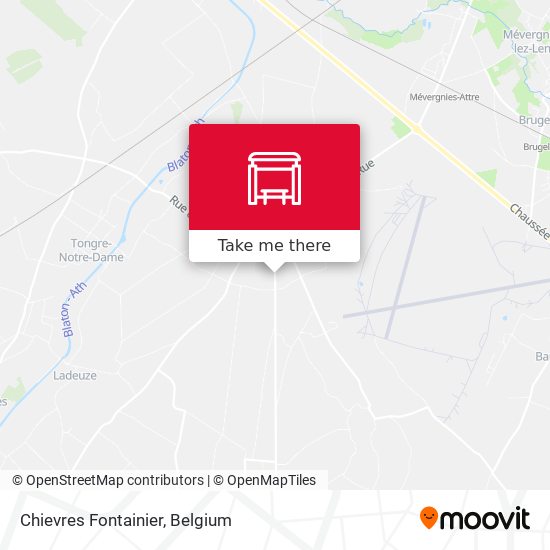 Chievres Fontainier plan