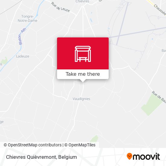 Chievres Quièvremont plan