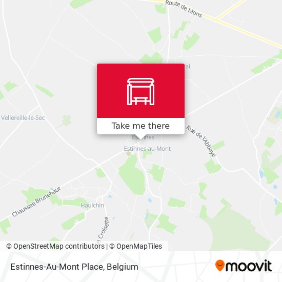 Estinnes-Au-Mont Place plan