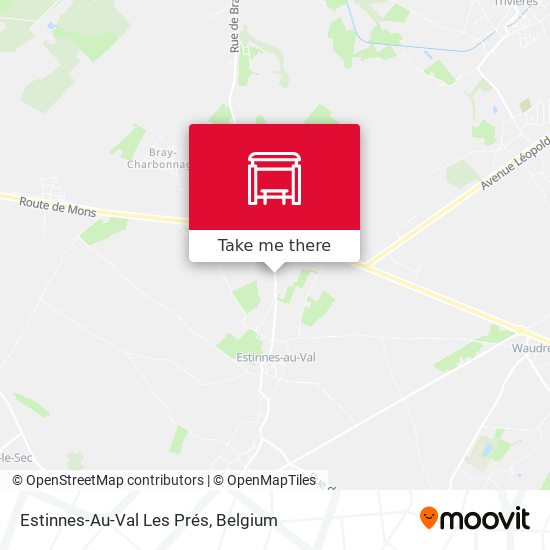 Estinnes-Au-Val Les Prés map