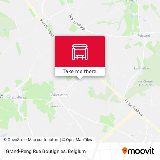 Grand-Reng Rue Boutignies map