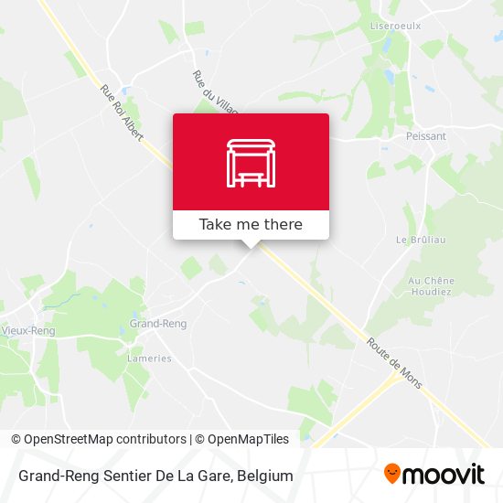 Grand-Reng Sentier De La Gare plan