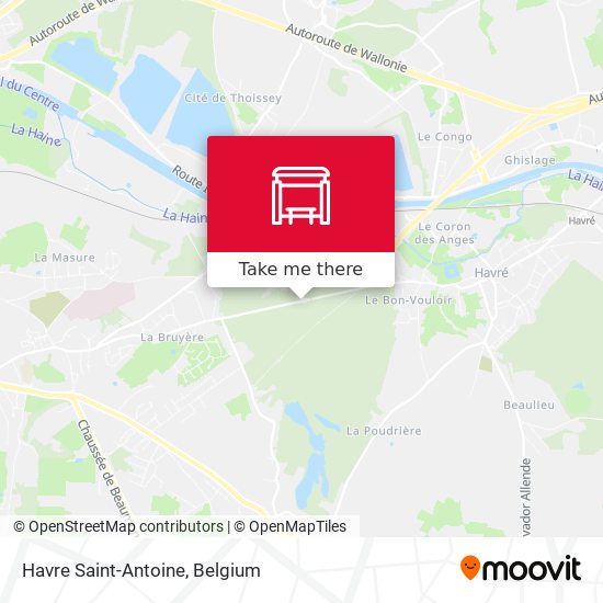 Havre Saint-Antoine plan