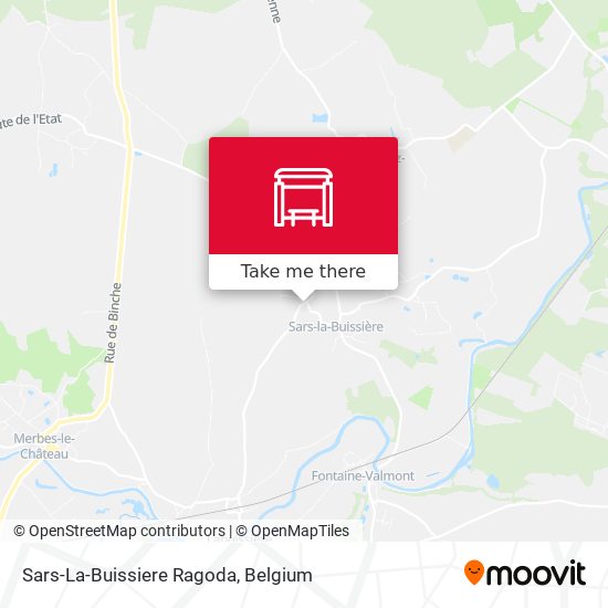 Sars-La-Buissiere Ragoda plan