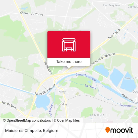 Maisieres Chapel map