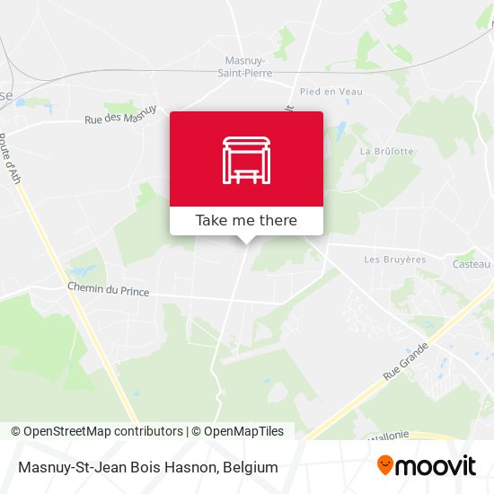 Masnuy-St-Jean Bois Hasnon map