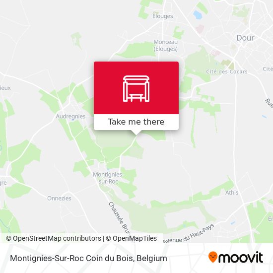 Montignies-Sur-Roc Coin du Bois plan