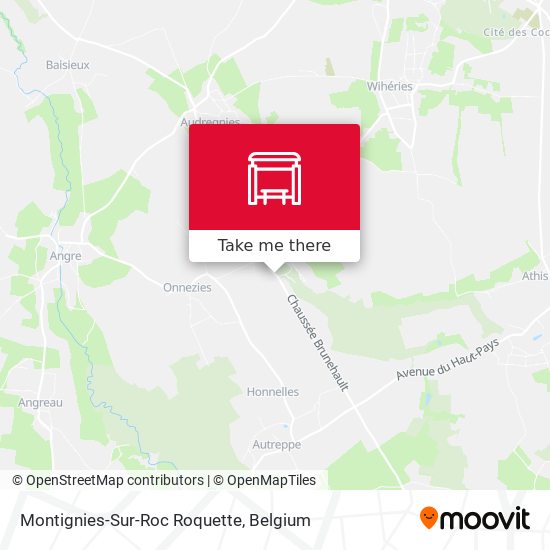 Montignies-Sur-Roc Roquette plan