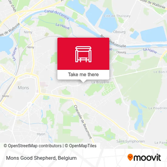 Mons Good Shepherd map