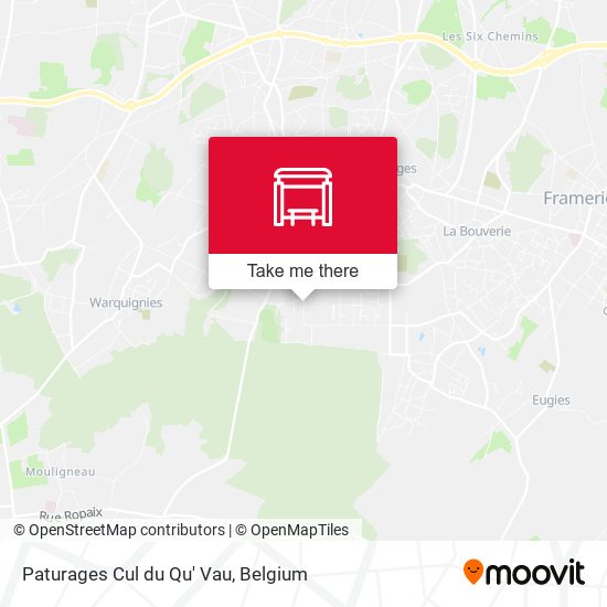Paturages Cul du Qu' Vau plan