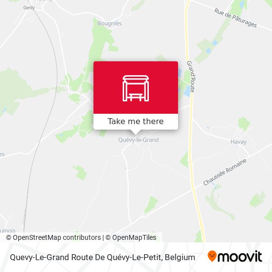 Quevy-Le-Grand Route De Quévy-Le-Petit map
