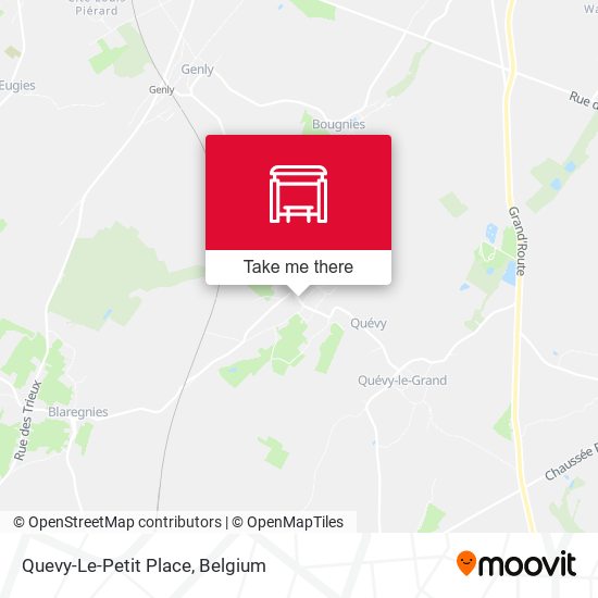 Quevy-Le-Petit Place plan