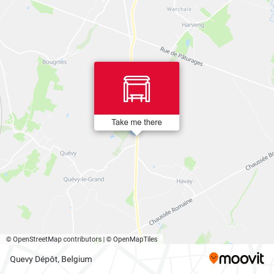 Quevy Dépôt plan