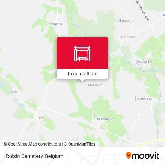 Roisin Cemetery map