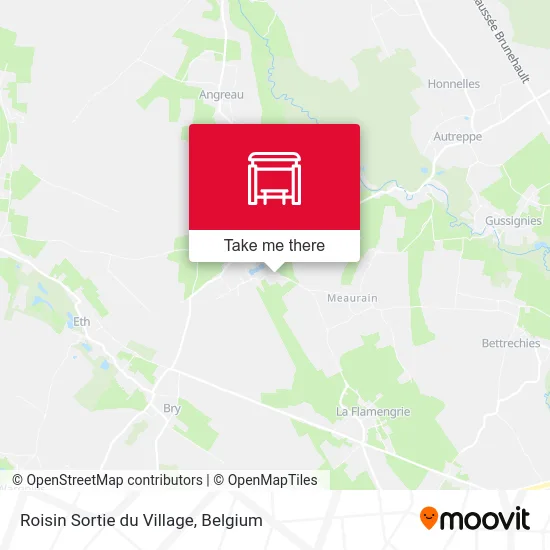 Roisin Sortie du Village map