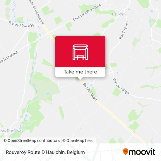 Rouveroy Route D'Haulchin plan