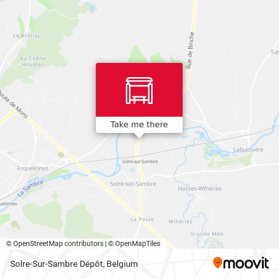 Solre-Sur-Sambre Dépôt plan