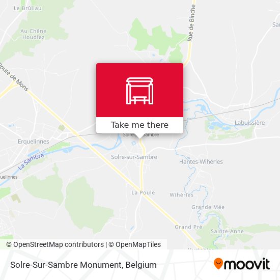 Solre-Sur-Sambre Monument map
