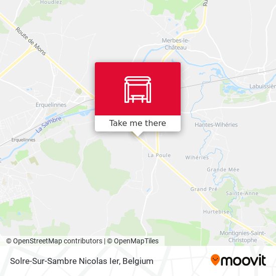 Solre-Sur-Sambre Nicolas Ier map