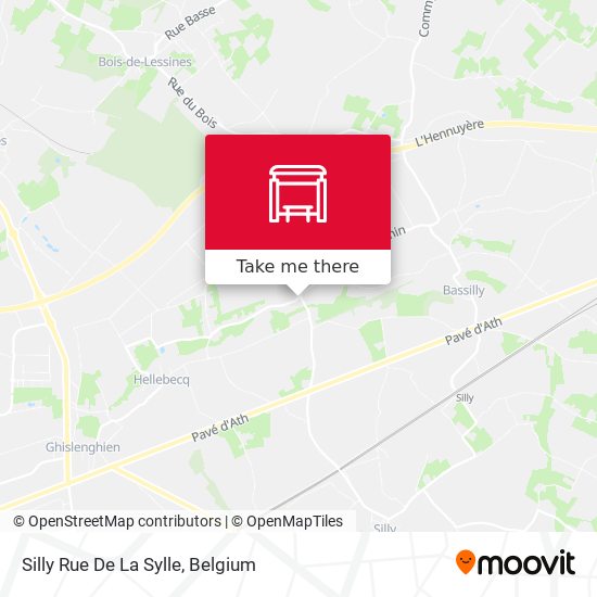 Silly Rue De La Sylle plan