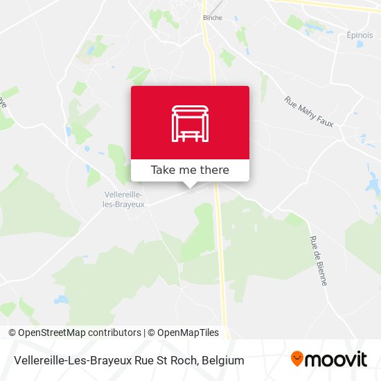 Vellereille-Les-Brayeux Rue St Roch map