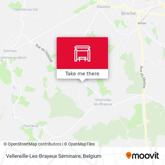 Vellereille-Les-Brayeux Séminaire map