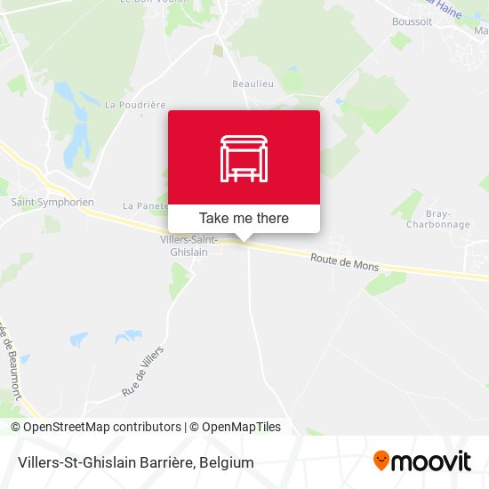 Villers-St-Ghislain Barrière plan