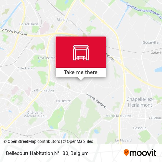 Bellecourt Habitation N°180 map