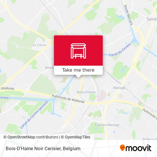 Bois-D'Haine Noir Cerisier map