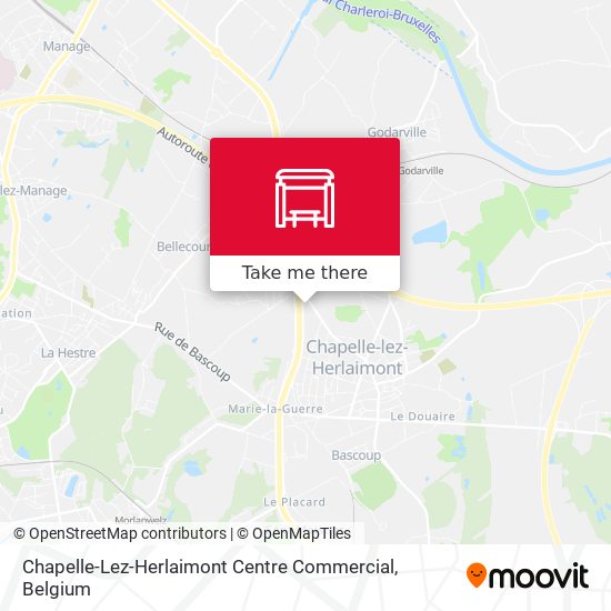 Chapelle-Lez-Herlaimont Centre Commercial map