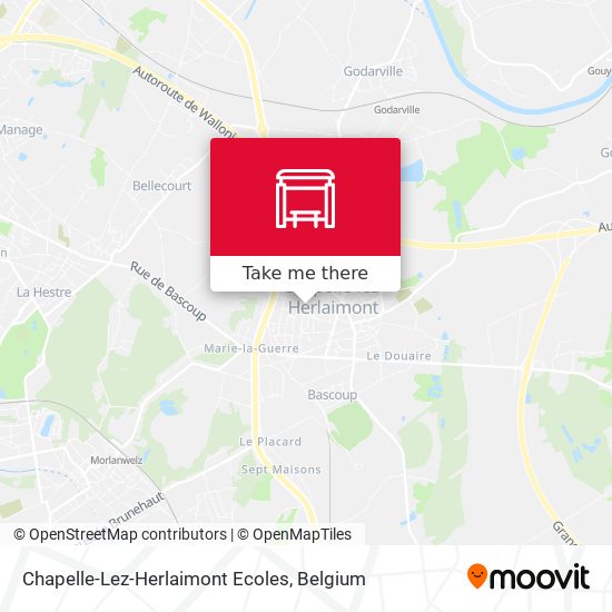 Chapelle-Lez-Herlaimont Ecoles map