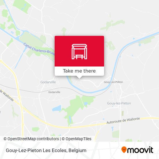 Gouy-Lez-Pieton Les Ecoles map