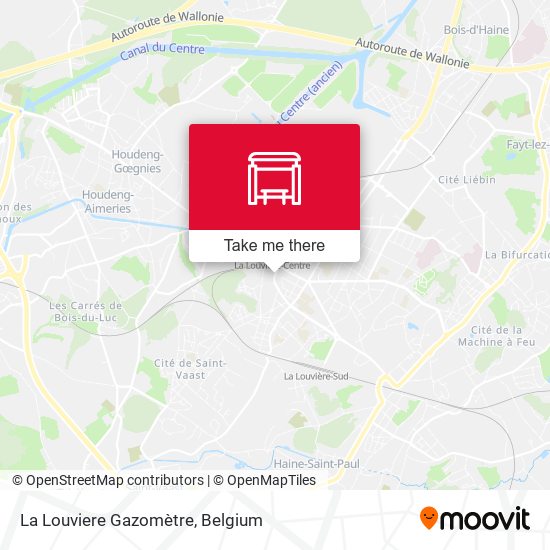 La Louviere Gazomètre plan