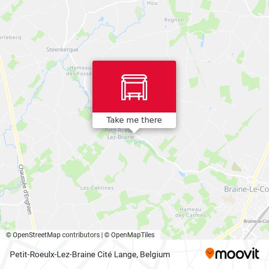 Petit-Roeulx-Lez-Braine Cité Lange plan