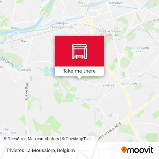 Trivieres La Moussière plan
