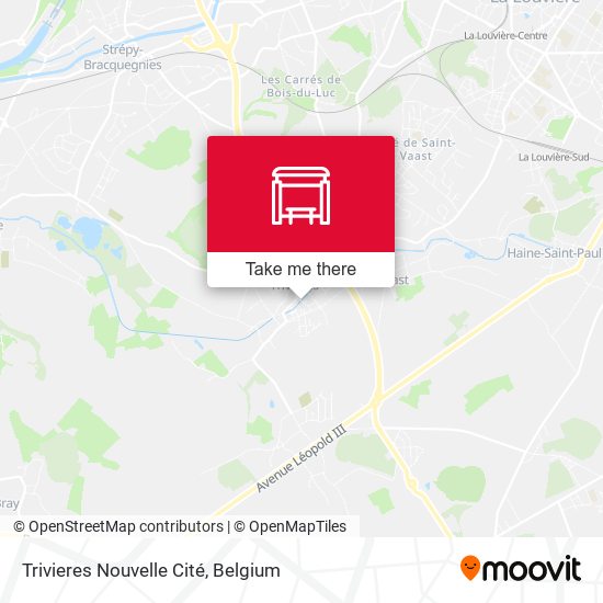 Trivieres Nouvelle Cité map
