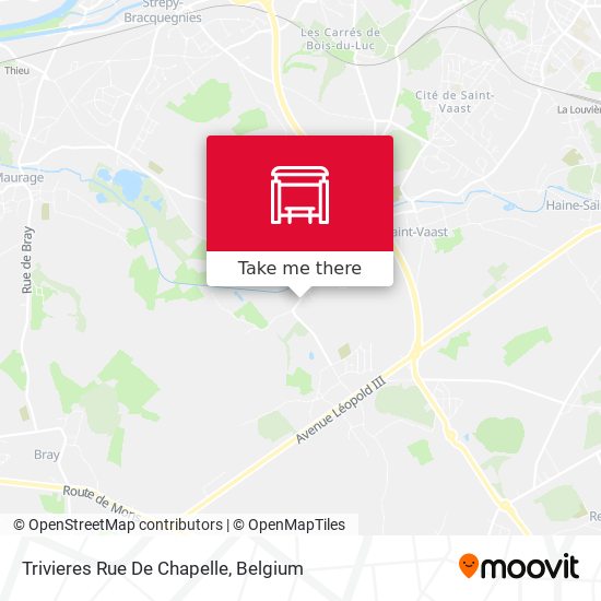 Trivieres Rue De Chapelle plan