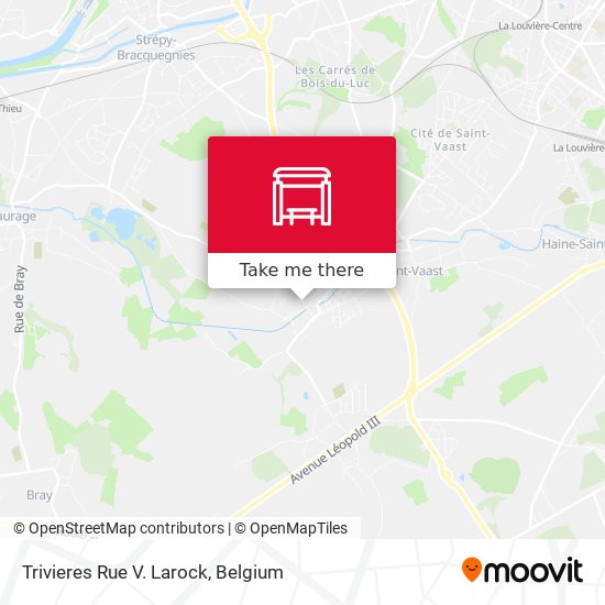 Trivieres Rue V. Larock map