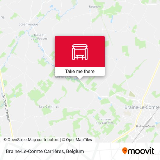 Braine-Le-Comte Carrières map