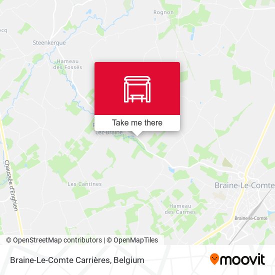 Braine-Le-Comte Carrières map