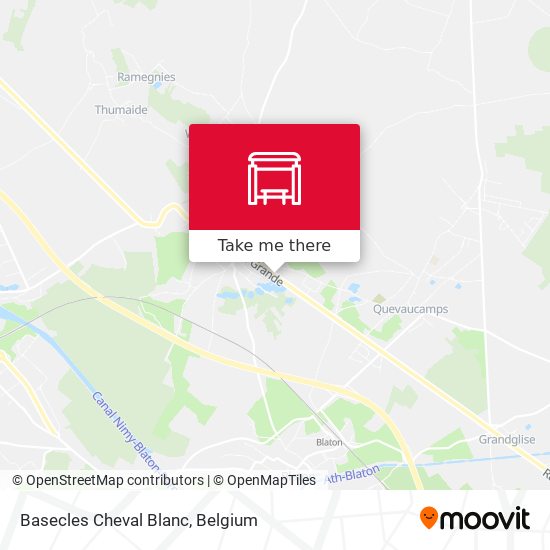 Basecles Cheval Blanc map