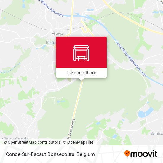 Conde-Sur-Escaut Bonsecours map
